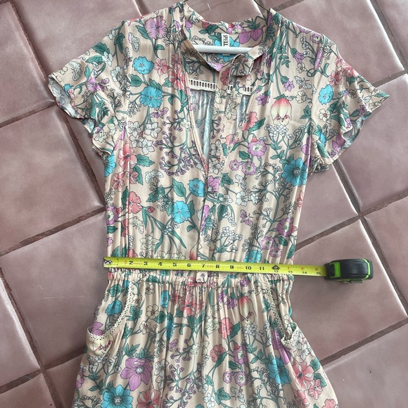 SOLD—-Spell & The Gypsy Floral Frill Dress XS, EEUC - Picture 13 of 16